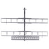 Motorcycle Carrier, 2-Bike 272.15KGS Aluminum Motorcycle Carrier Hitch Mount, Loading Ramp, Scooter Dirt Bike Trailer Hauler, Ratchet Straps and Stabilizer, for Car, Truck with 2" Hitch Receiver