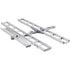 Motorcycle Carrier, 2-Bike 272.15KGS Aluminum Motorcycle Carrier Hitch Mount, Loading Ramp, Scooter Dirt Bike Trailer Hauler, Ratchet Straps and Stabilizer, for Car, Truck with 2" Hitch Receiver