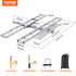 Motorcycle Carrier, 2-Bike 272.15KGS Aluminum Motorcycle Carrier Hitch Mount, Loading Ramp, Scooter Dirt Bike Trailer Hauler, Ratchet Straps and Stabilizer, for Car, Truck with 2" Hitch Receiver