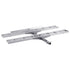 Motorcycle Carrier, 2-Bike 272.15KGS Aluminum Motorcycle Carrier Hitch Mount, Loading Ramp, Scooter Dirt Bike Trailer Hauler, Ratchet Straps and Stabilizer, for Car, Truck with 2" Hitch Receiver