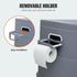 Portable Camping Toilet 5L Porta Potty with Bucket Phone & Paper Holder
