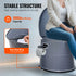 Portable Camping Toilet 5L Porta Potty with Bucket Phone & Paper Holder
