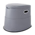 Portable Camping Toilet 5L Porta Potty with Bucket Phone & Paper Holder