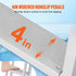 Removable 5 Step Dock Ladder Aluminum Boat Pool Ladder 350lbs Marine