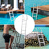 Removable 5 Step Dock Ladder Aluminum Boat Pool Ladder 350lbs Marine