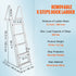 Removable 5 Step Dock Ladder Aluminum Boat Pool Ladder 350lbs Marine