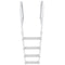 4 Step Aluminum Dock Ladder 500lbs Pontoon Boat Ladder Removable Marine