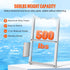 4 Step Aluminum Dock Ladder 500lbs Pontoon Boat Ladder Removable Marine