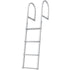 4 Step Aluminum Dock Ladder 500lbs Pontoon Boat Ladder Removable Marine