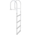 4 Step Aluminum Dock Ladder 500lbs Pontoon Boat Ladder Removable Marine