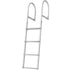 4 Step Aluminum Dock Ladder 500lbs Pontoon Boat Ladder Removable Marine