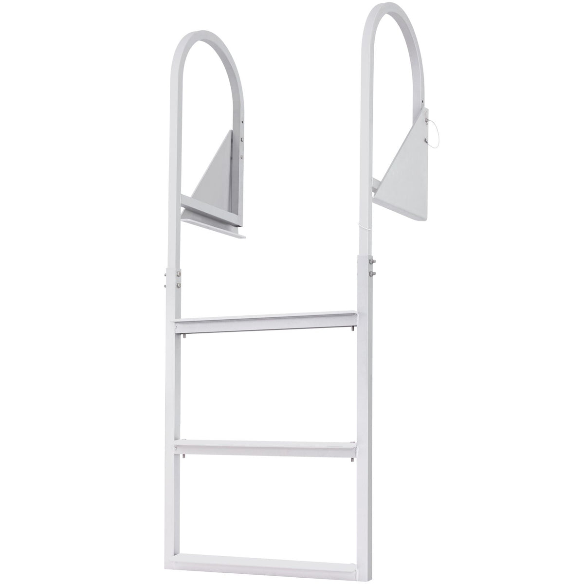 3 Step Flip Up Dock Ladder Aluminum Boat Ladder 159kg Marine Boarding