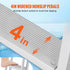 5 Step Retractable Dock Ladder Aluminum Boat Pool Ladder 350lbs Capacity
