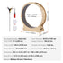1320mm Wooden Cat Exercise Wheel Large Indoor Cat Running Treadmill