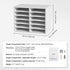 Wood Literature Organizer Adjustable File Sorter 12 Compartments White