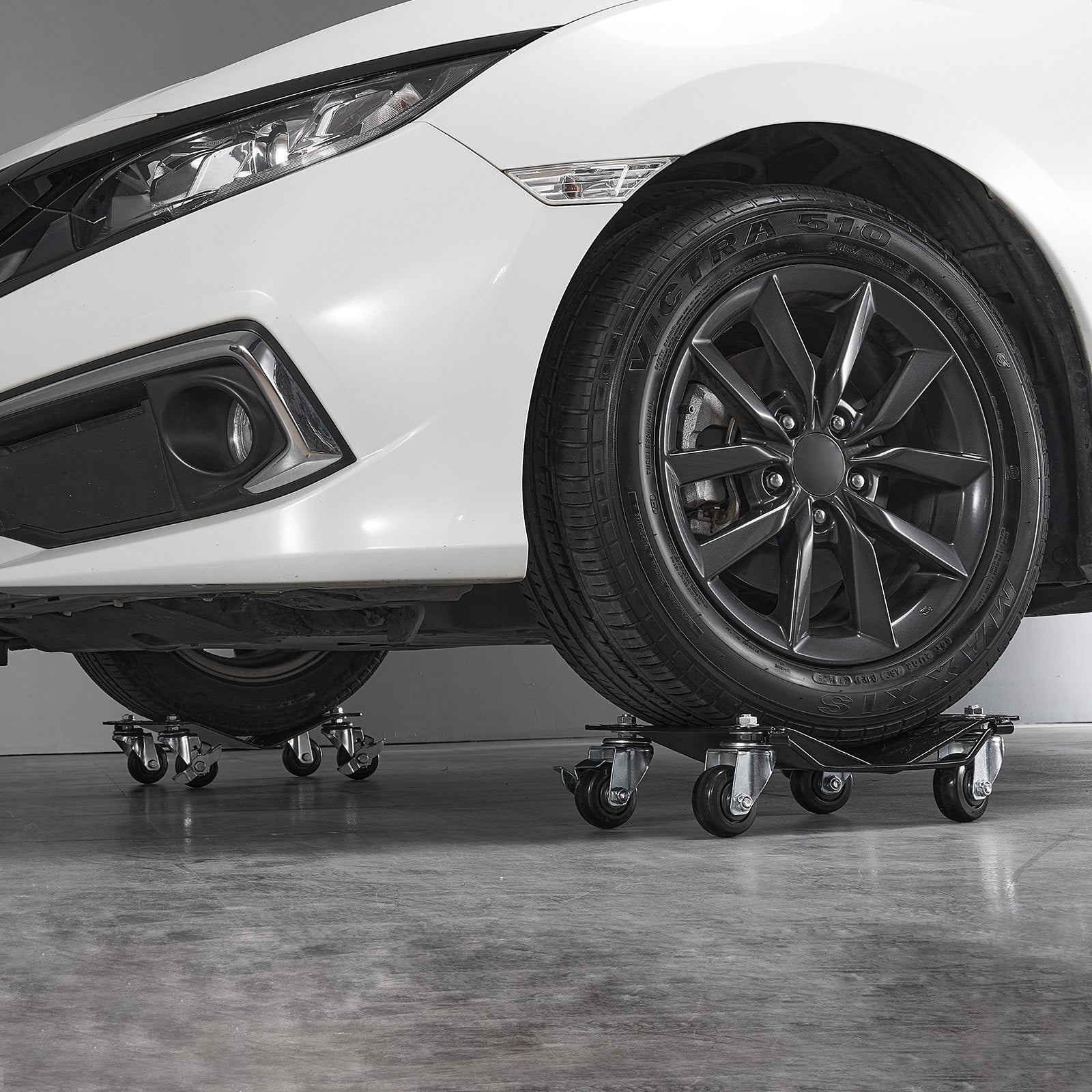 Car Dolly Wheel Tire Dolly 2 PCS Heavy Duty Skate Auto Repair Dolly 3000LB