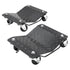 Car Dolly Wheel Tire Dolly 2 PCS Heavy Duty Skate Auto Repair Dolly 3000LB