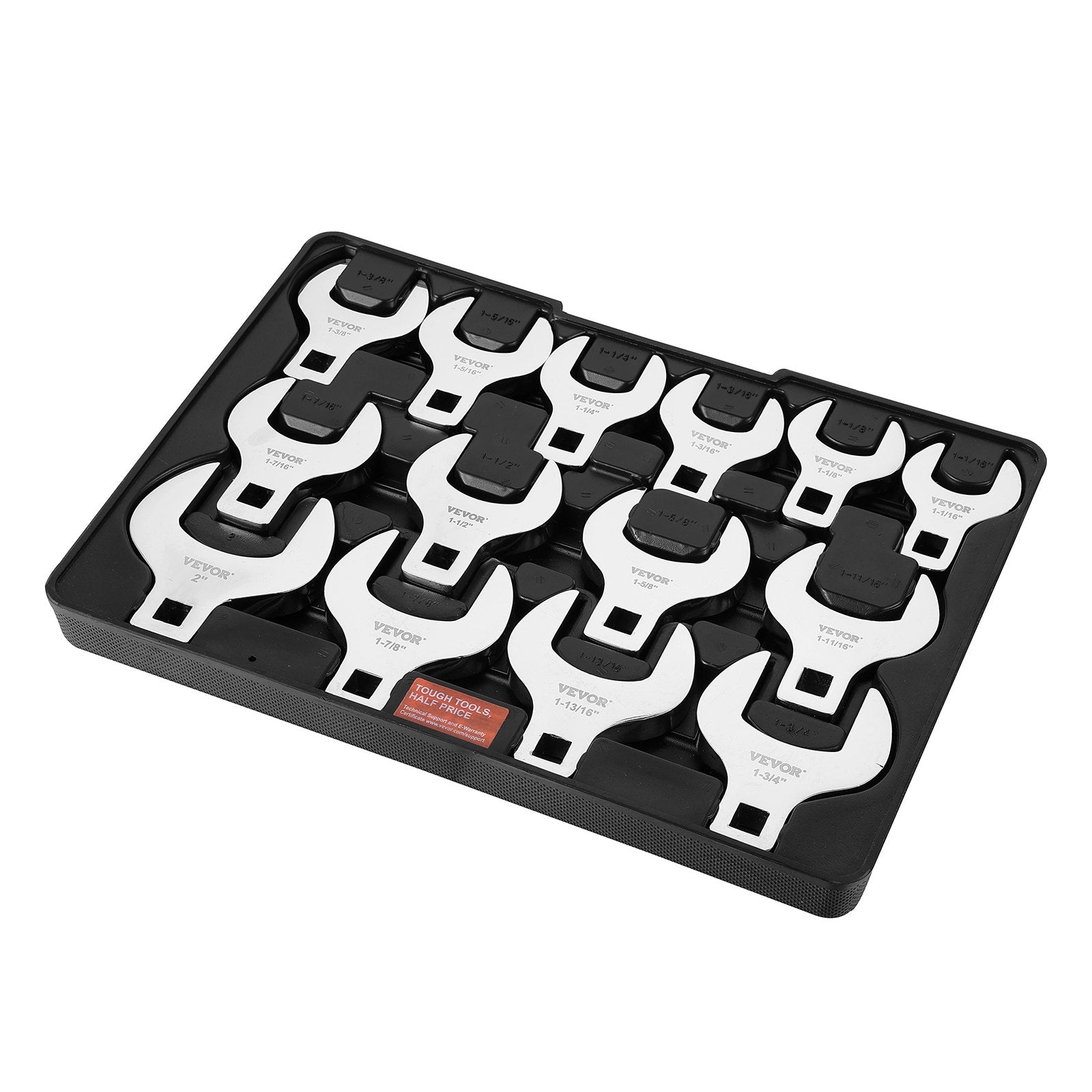 Crowfoot Wrench Set, 1/2