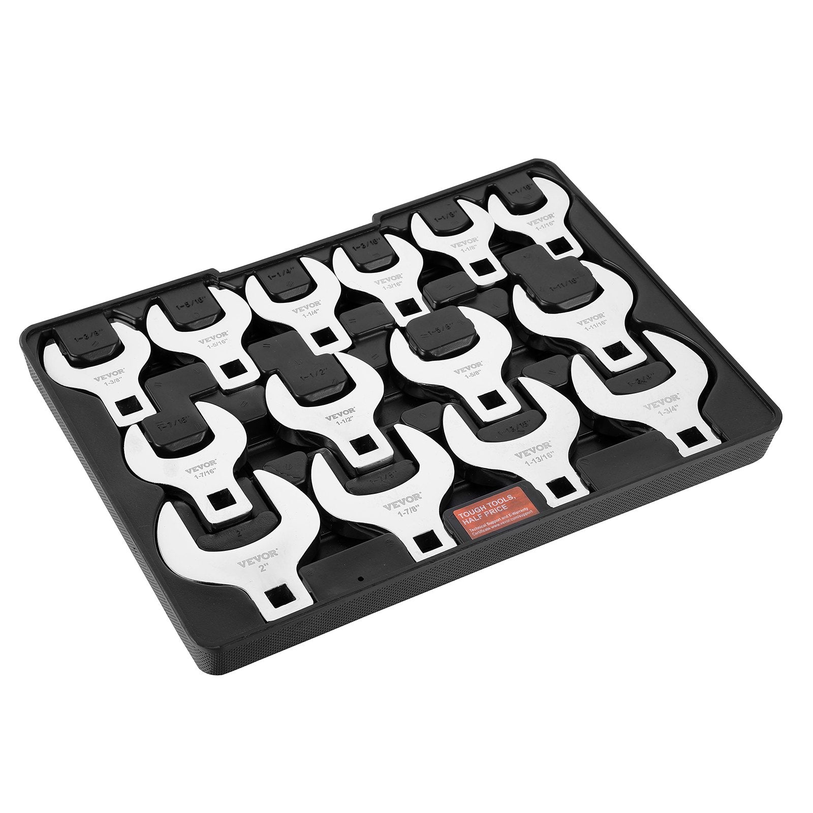 Crowfoot Wrench Set, 1/2