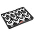 Crowfoot Wrench Set, 1/2" Drive 14-Piece SAE (1-1/16" - 2") Crows Foot Wrench Set with Storage Tray, 40CR Material with Laser Etched Sizing, for Mechanical Maintenance or Repairs