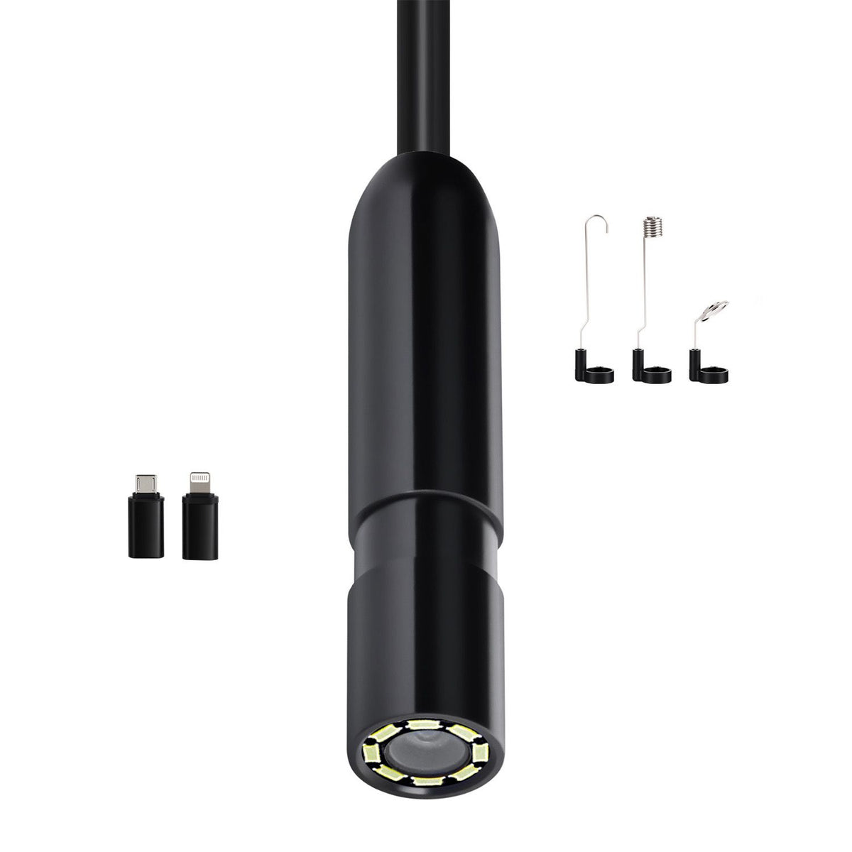1920P HD Endoscope Camera 5m Borescope with LED Light IP67 Waterproof
