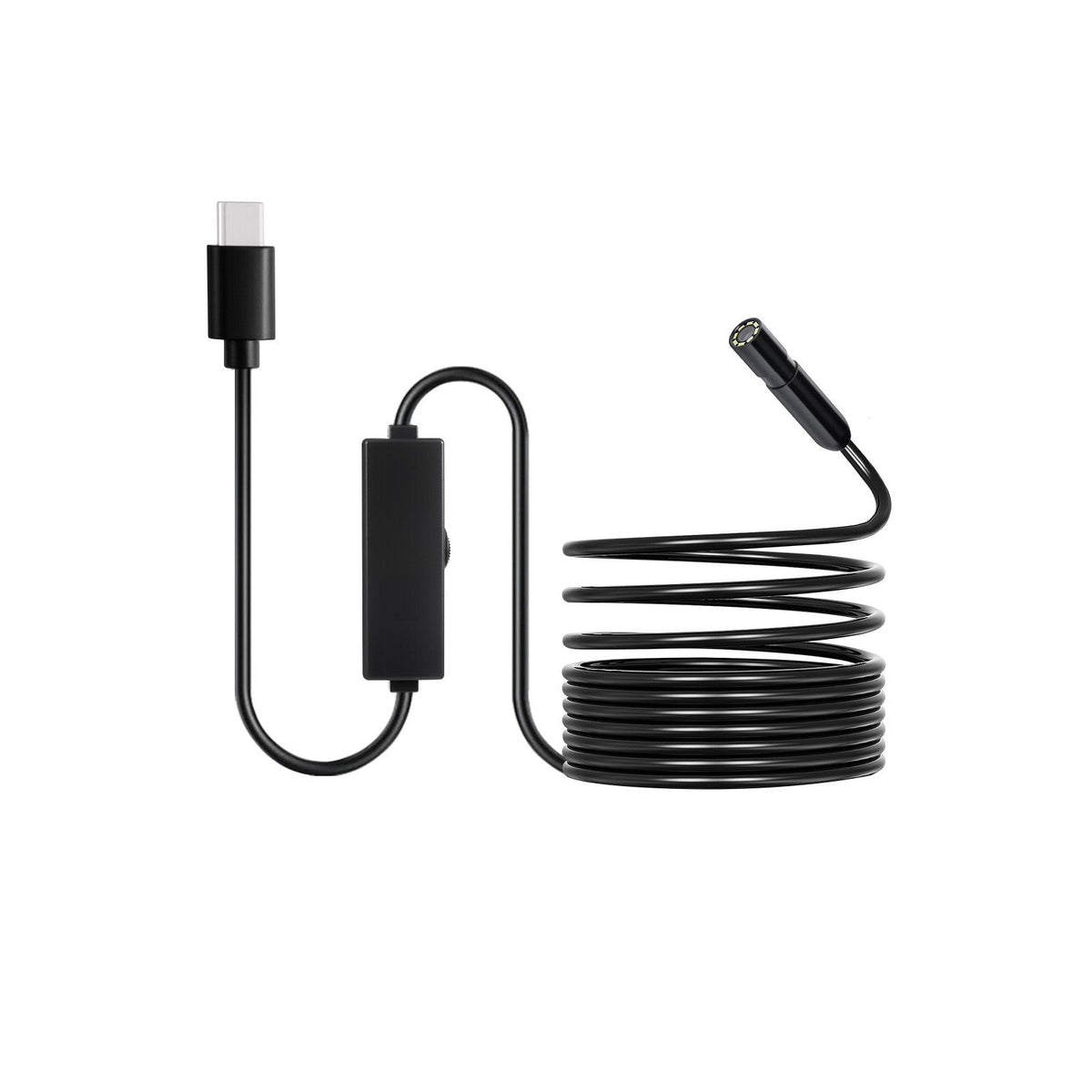 1920P HD Endoscope Camera 5m Borescope with LED Light IP67 Waterproof