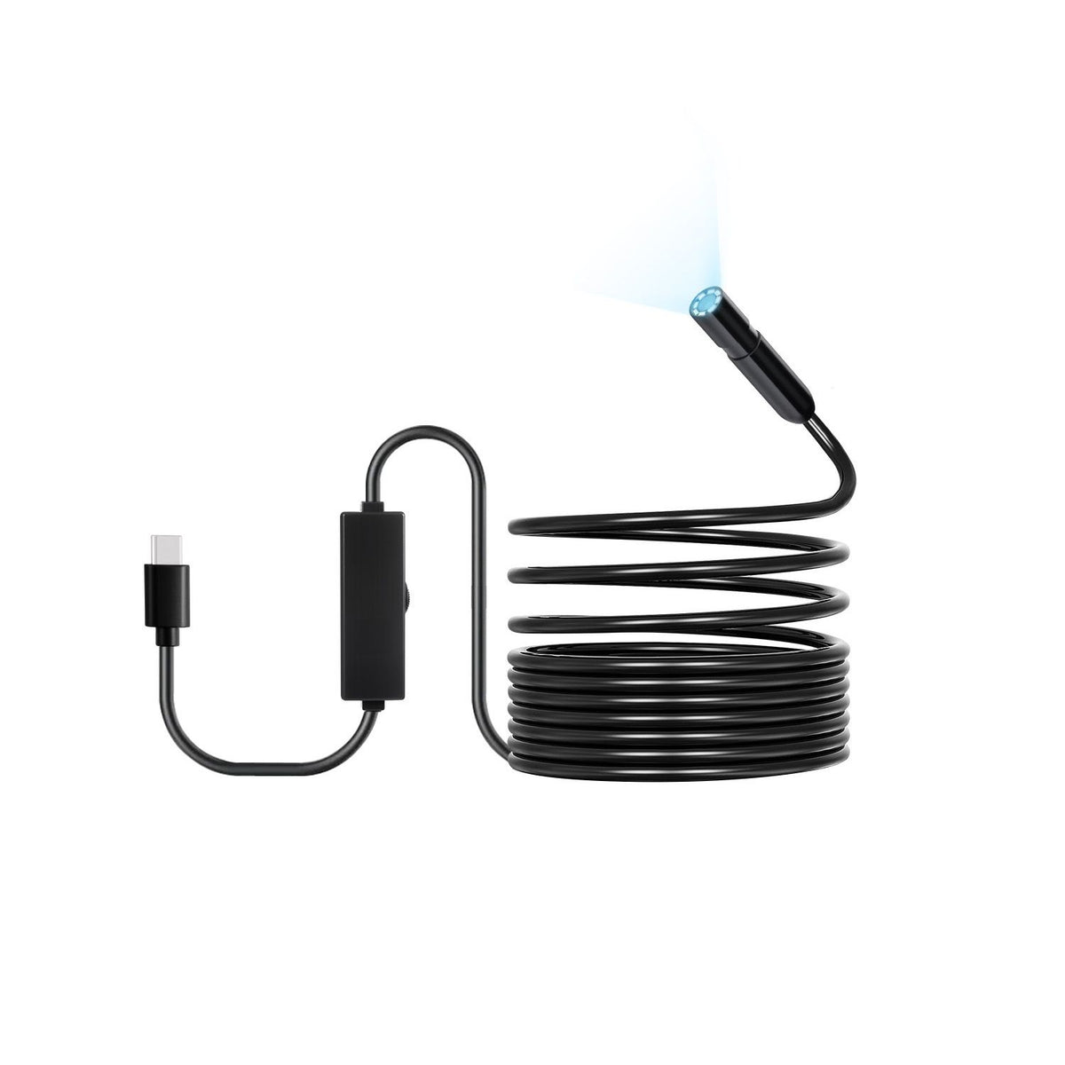 1920P HD Endoscope Camera 5m Borescope with LED Light IP67 Waterproof