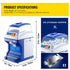 Commercial Ice Shaver Ice Shaving Machine Crusher Snow Cone Maker 200KG/H