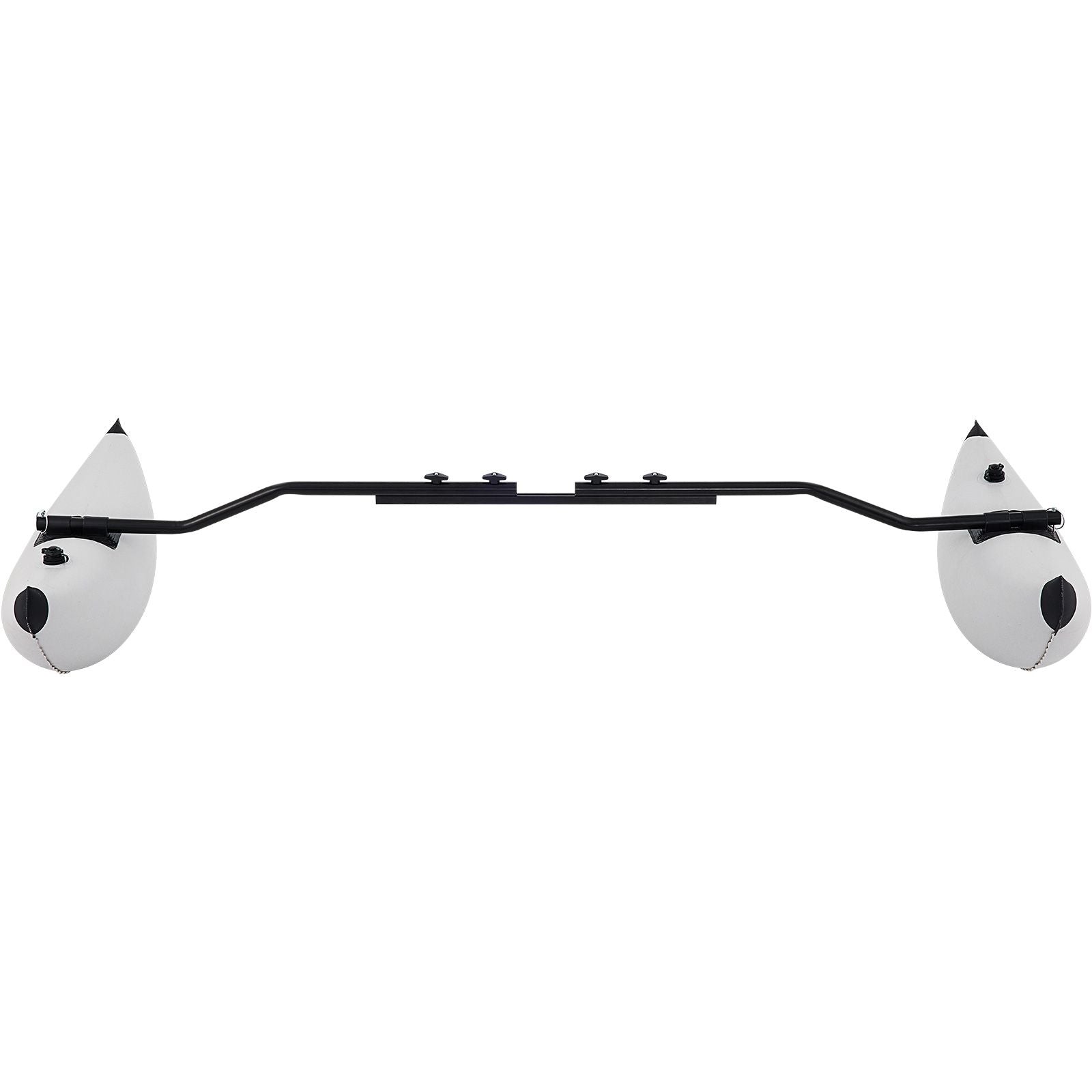 Kayak Outrigger Stabilizer Inflatable Outrigger Float 2PCS PVC w/ Arms Rod