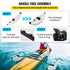 Kayak Outrigger Stabilizer Inflatable Outrigger Float 2PCS PVC w/ Arms Rod