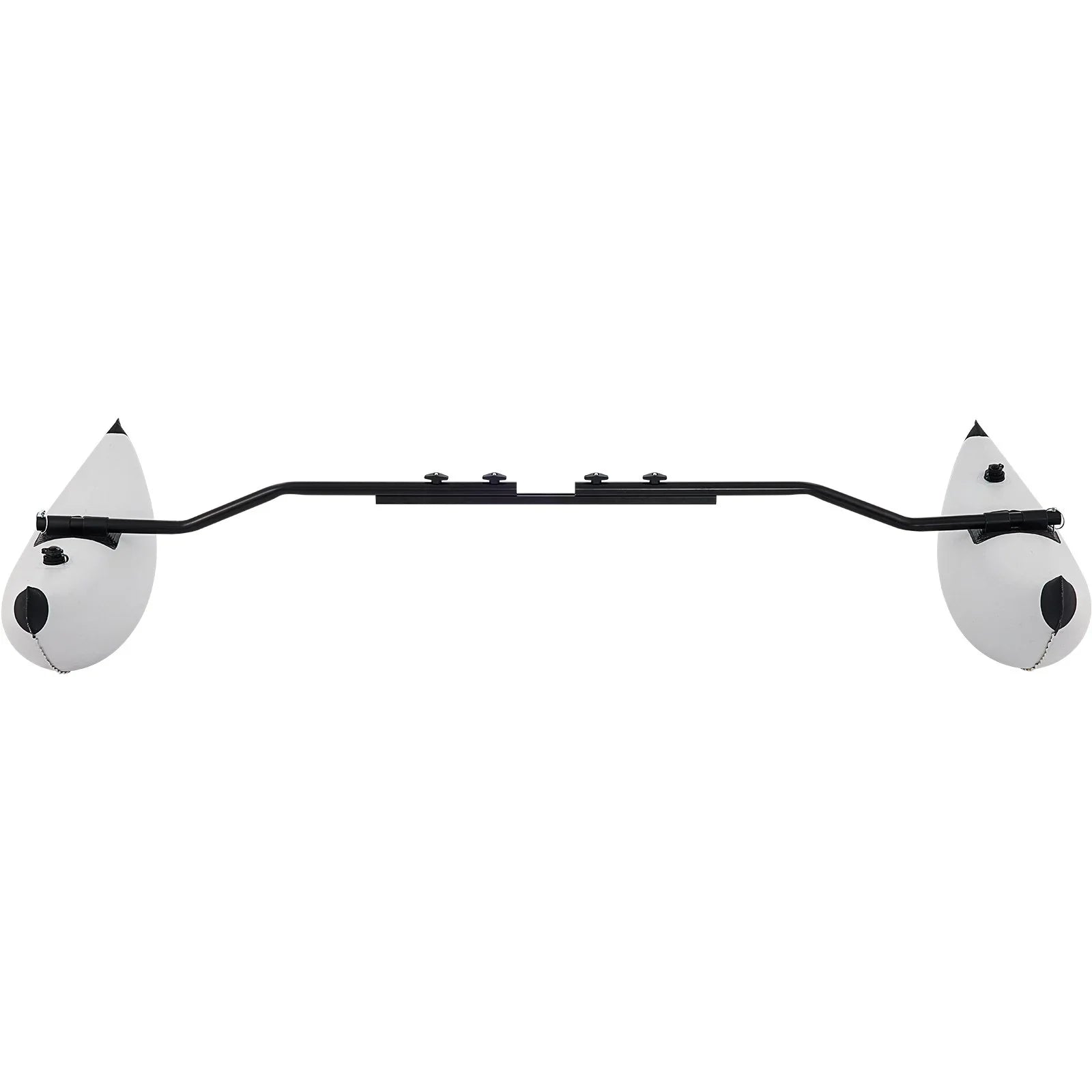 Kayak Outrigger Stabilizer Inflatable Outrigger Float 2PCS PVC w/ Arms Rod