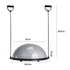 23" Balance Ball Trainer with Resistance Bands Exercise Ball 660lb