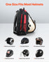 25.2L Welding Backpack 1680D Polyester Welder Backpack for Tool and Helmet