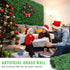 12PCS Artificial Boxwood Panels 10x10 Inch UV Protected Hedge Wall Mat