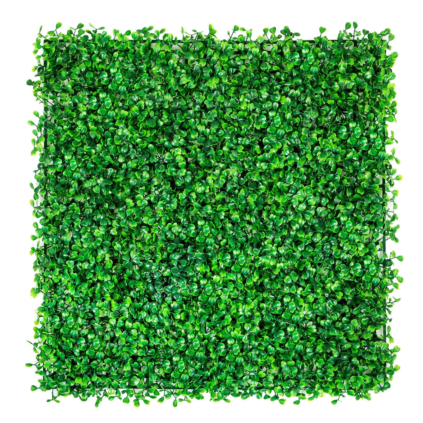 12PCS Artificial Boxwood Panels 10x10 Inch UV Protected Hedge Wall Mat