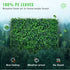 VEVOR 12PCS 10x10 inch Artificial Boxwood Panels, Boxwood Hedge Wall Mat,Artificial Grass Backdrop Wall, Privacy Hedge Screen UV Protected for Outdoor Indoor Garden Fence Backyard