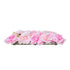 12PCS 3D Flower Wall Panels Pink Artificial Floral Backdrop Wedding Decor