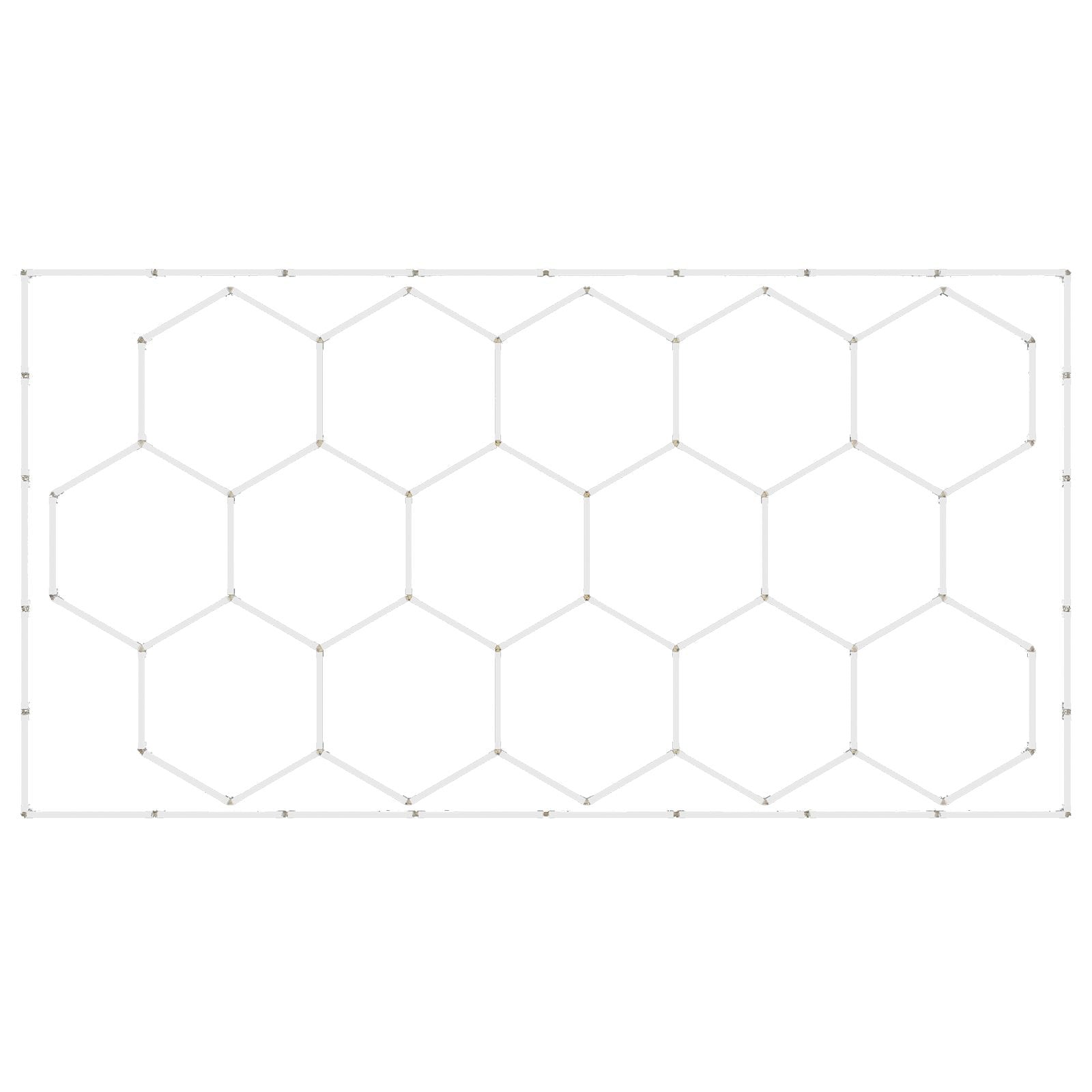 Hexagon Garage Lights 66300LM 15 Grids Honeycomb LED Shop Ceiling Light