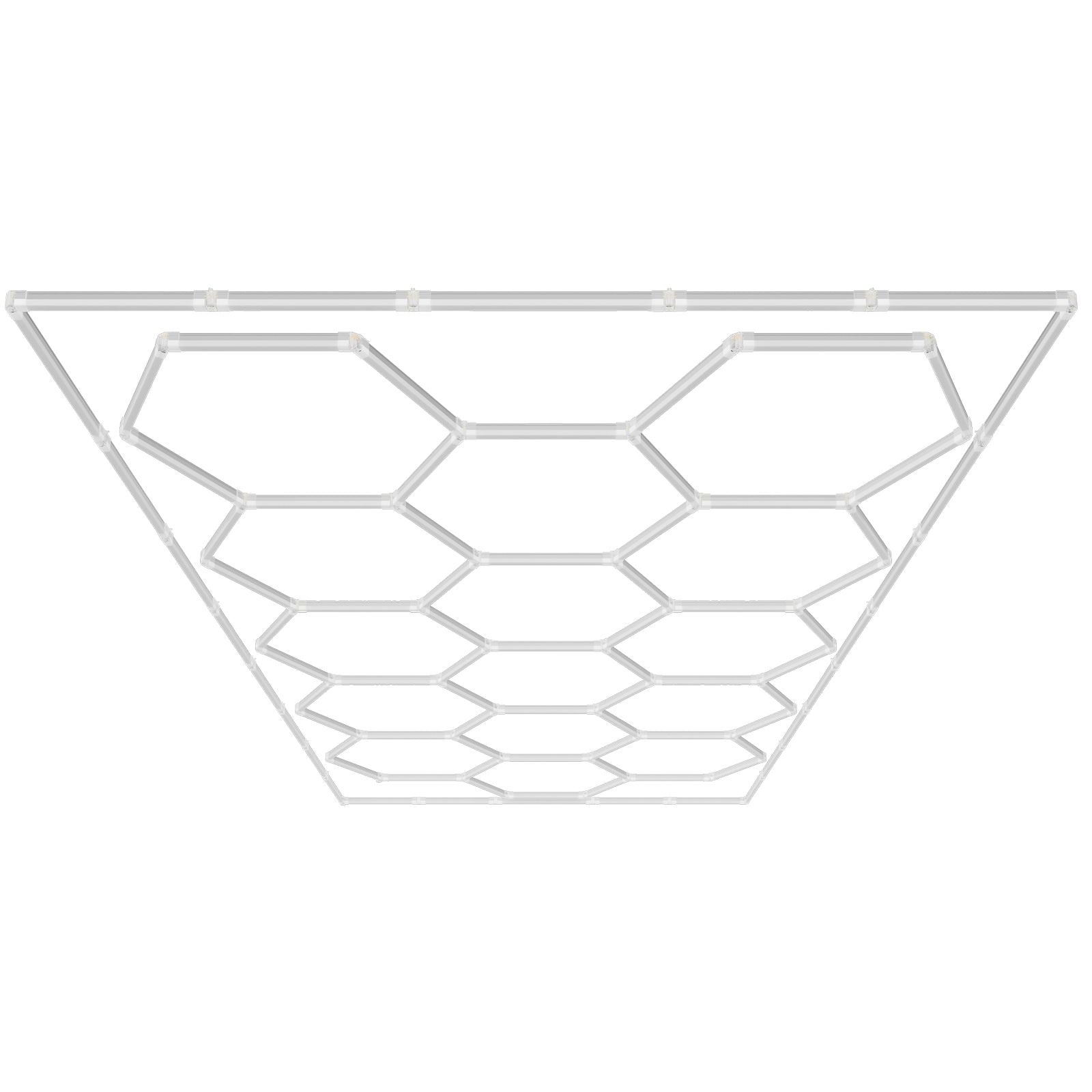Hexagon Garage Lights 66300LM 15 Grids Honeycomb LED Shop Ceiling Light