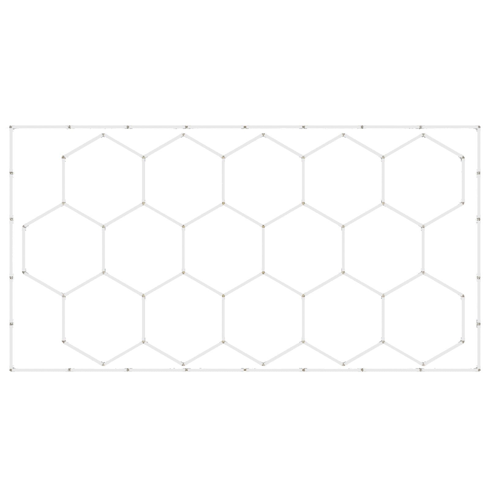 Hexagon Garage Lights 66300LM 15 Grids Honeycomb LED Shop Ceiling Light