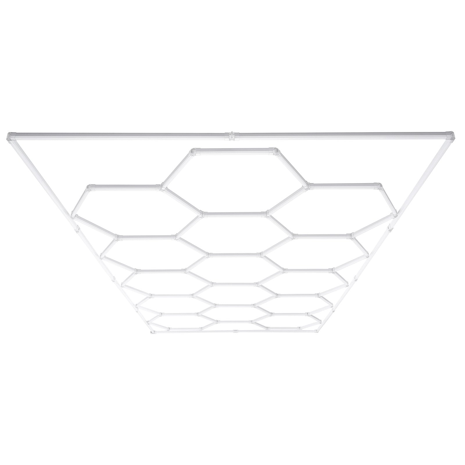 Hexagon Garage Lights 66300LM 15 Grids Honeycomb LED Shop Ceiling Light