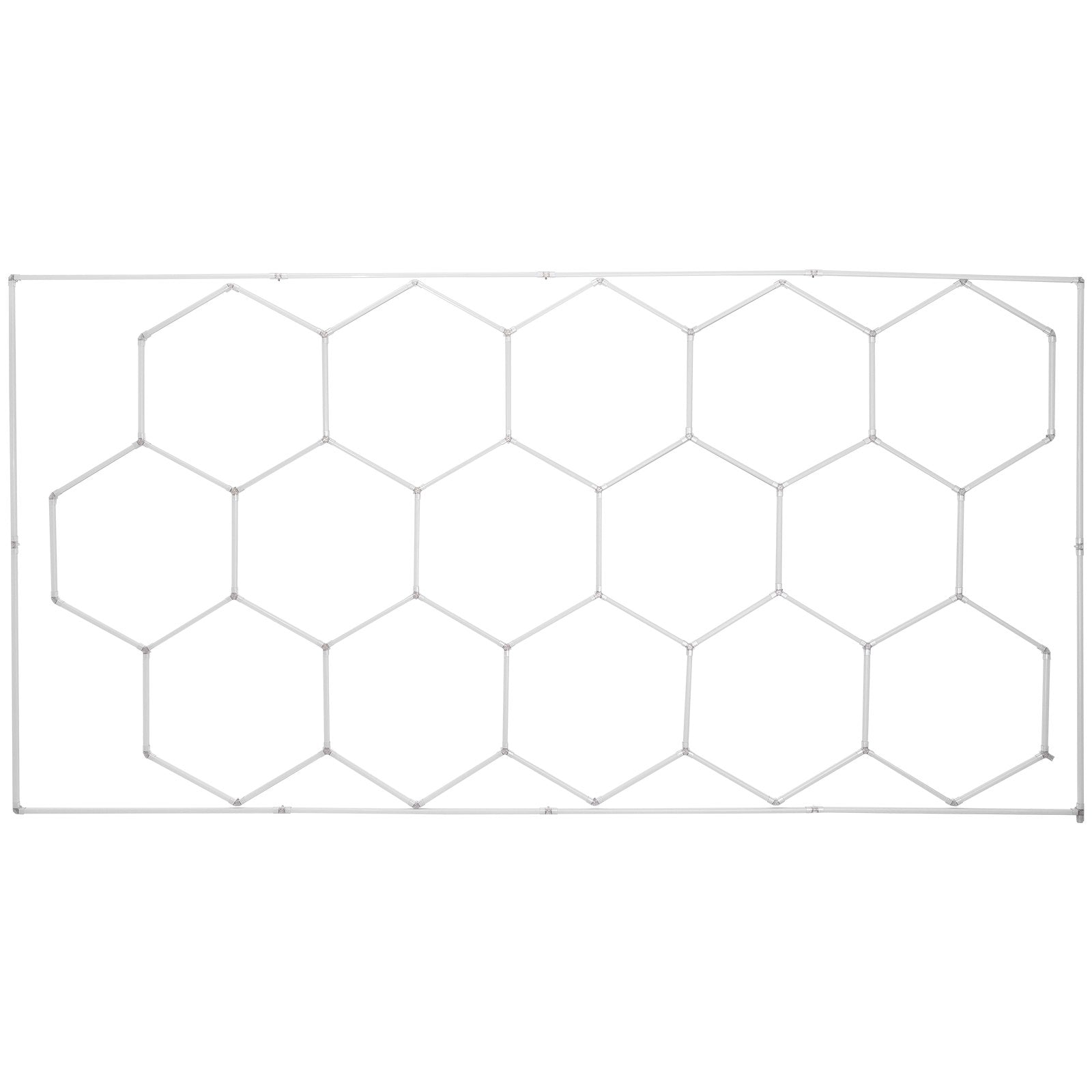 Hexagon Garage Lights 66300LM 15 Grids Honeycomb LED Shop Ceiling Light
