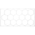 Hexagon Garage Lights 66300LM 15 Grids Honeycomb LED Shop Ceiling Light
