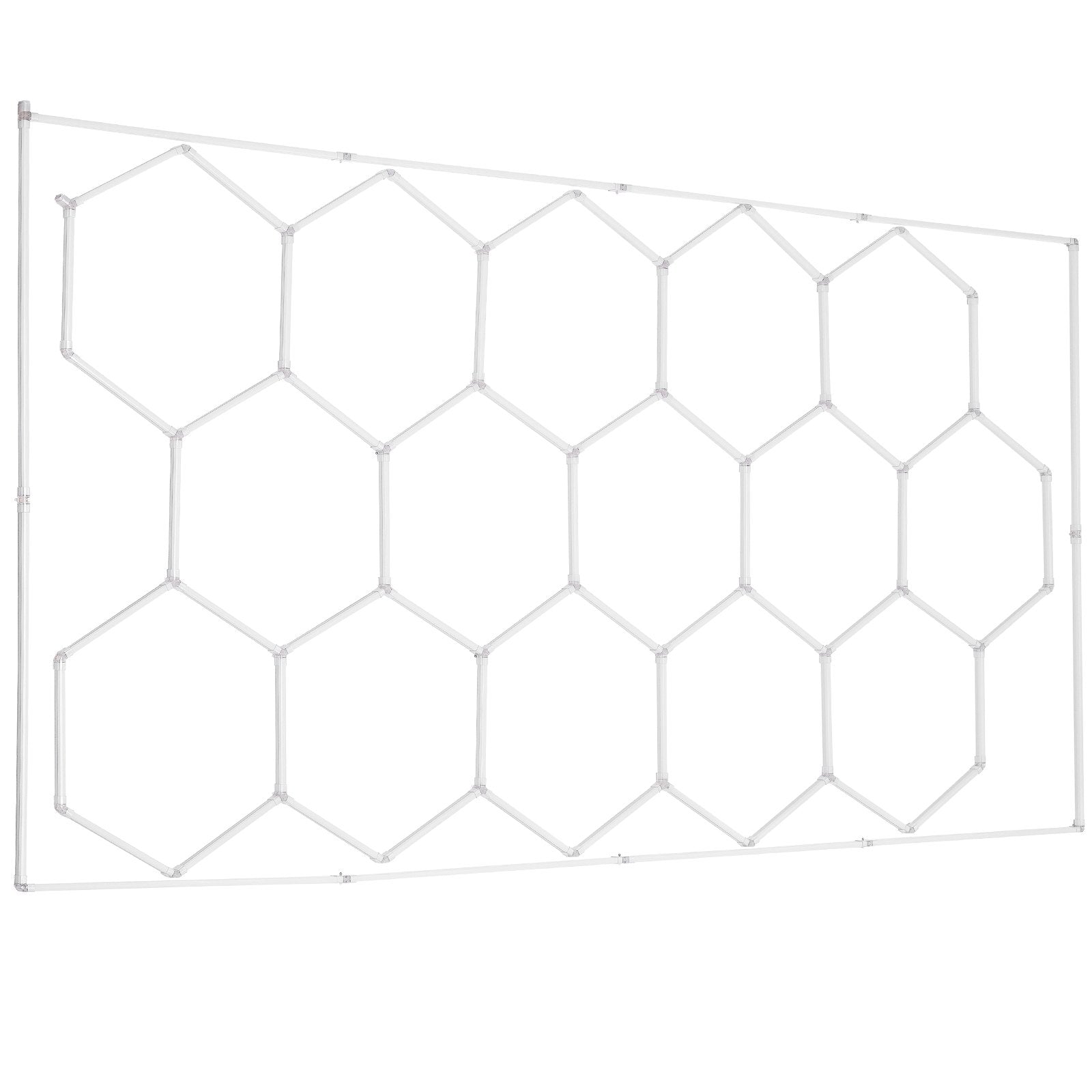 Hexagon Garage Lights 66300LM 15 Grids Honeycomb LED Shop Ceiling Light