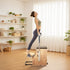 Pilates Chair, Split-Pedal Stability Combo Chairs with Handles, Rubber Wood Frame Yoga Fitness Trainer, Exercise Reformer, Pilates Resistance-Workout Equipment, for Home Gym Studio Workout