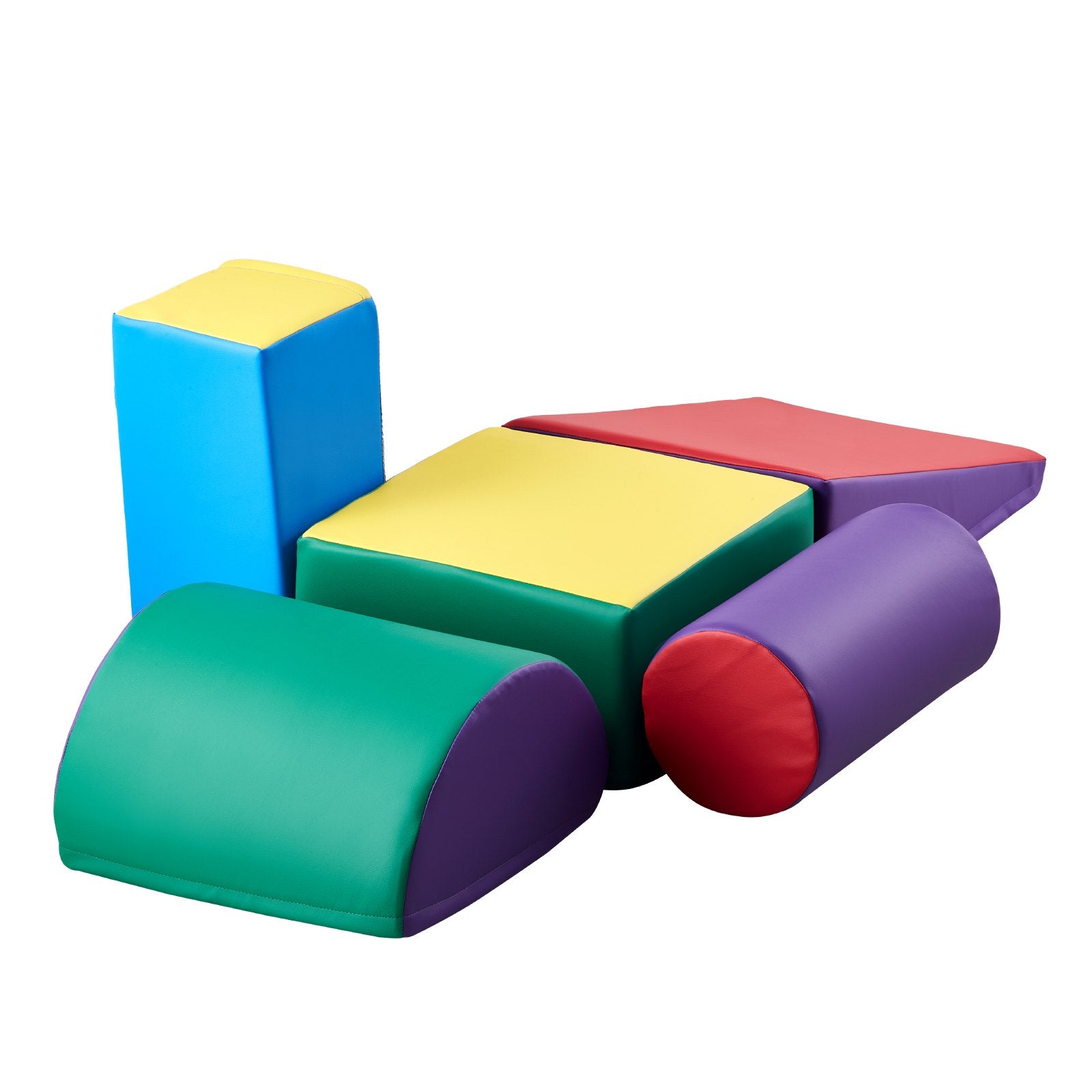Climbing Toys 5 Piece Foam Climbing Blocks for Toddlers and Preschoolers
