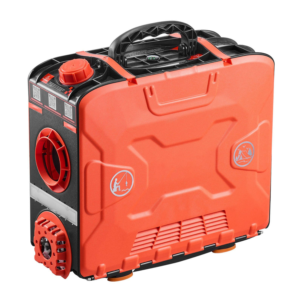 8KW 12V Diesel Air Heater Bluetooth APP Remote LCD Portable Parking Heater