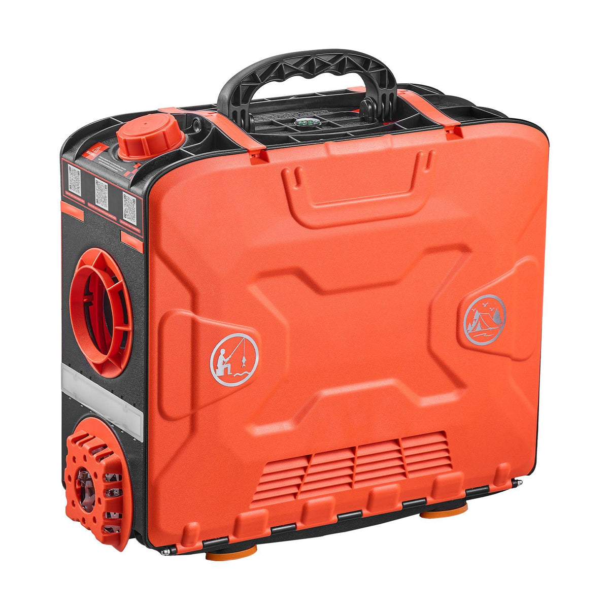 8KW 12V Diesel Air Heater Bluetooth APP Remote LCD Portable Parking Heater