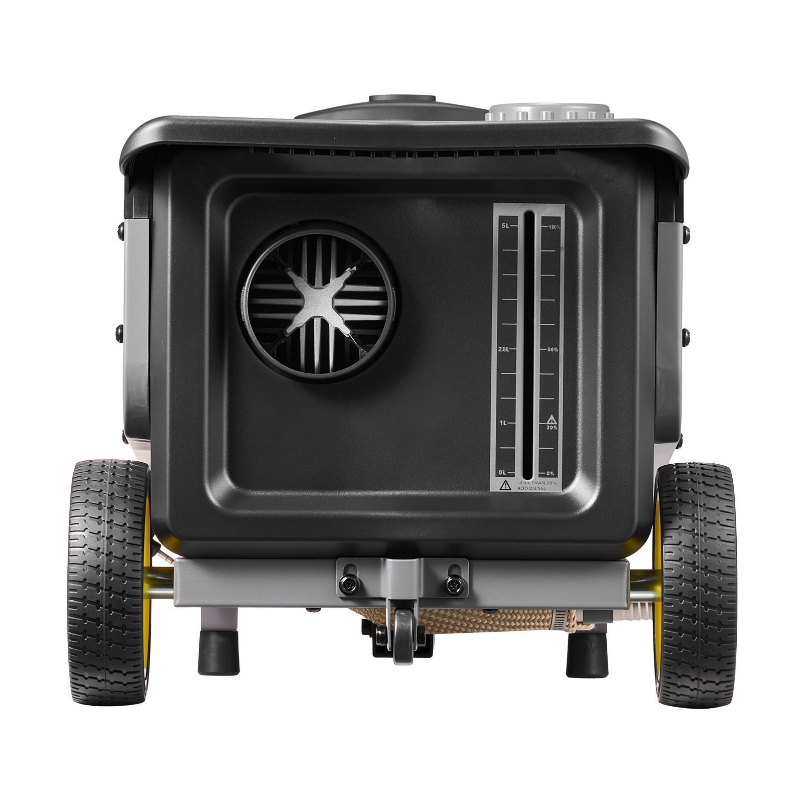 Diesel Heater, 8KW, DC 12V/24V, All in One Portable Diesel Air Heater with Bluetooth APP Control, Remote Control and LCD Screen, Trolley Design, 5 L Fuel Tank for Trucks, Vans, RVs, Campers
