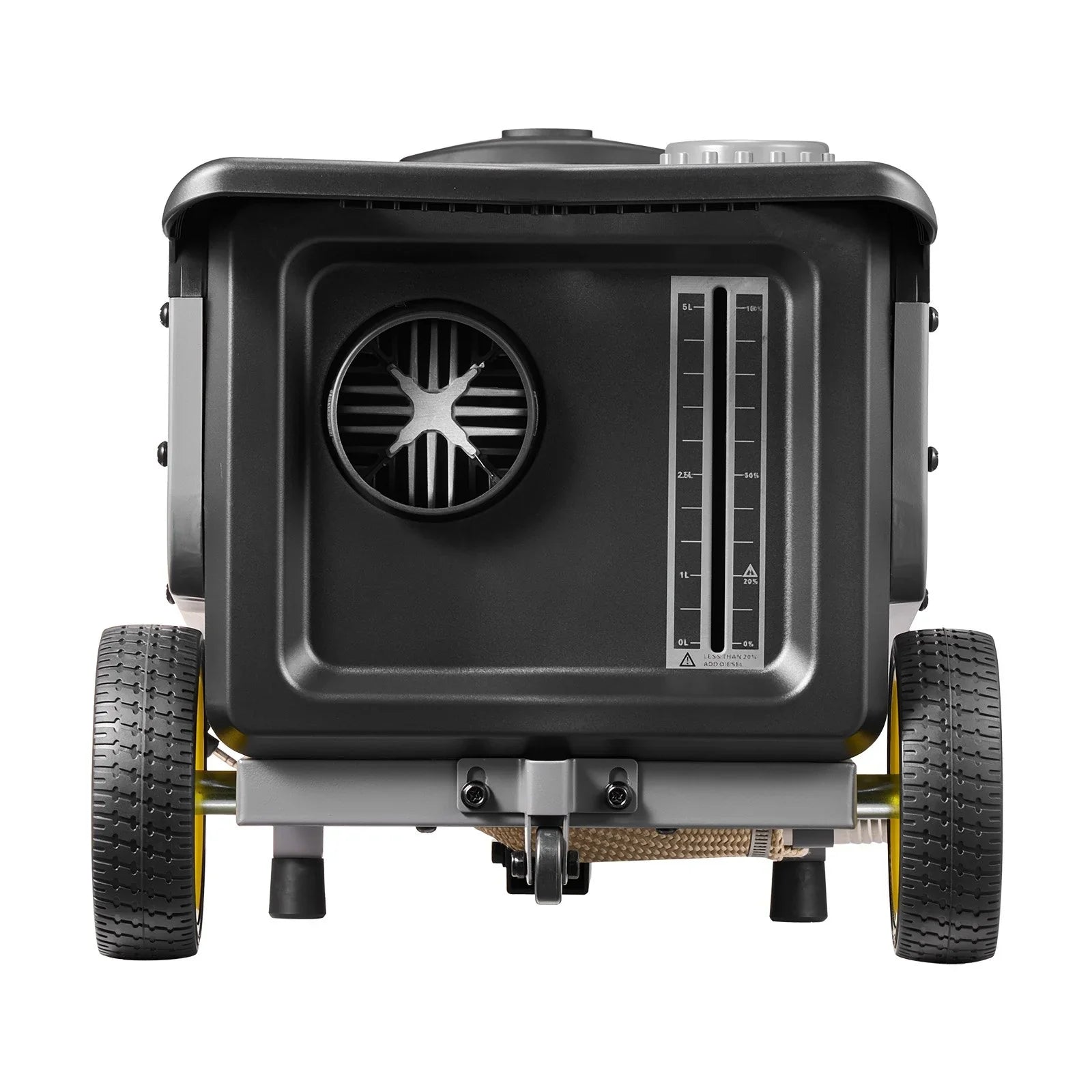 Diesel Heater, 8KW, DC 12V/24V, All in One Portable Diesel Air Heater with Bluetooth APP Control, Remote Control and LCD Screen, Trolley Design, 5 L Fuel Tank for Trucks, Vans, RVs, Campers